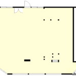 間仕切りはなくなりました。(間取) 間仕切りはなくなりました。(間取)
