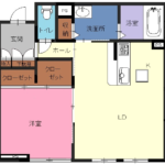 103は反転です。(間取)