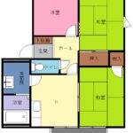 103号室は反転です。(間取)