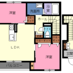 エルヴィラA棟（2ＬＤＫ）